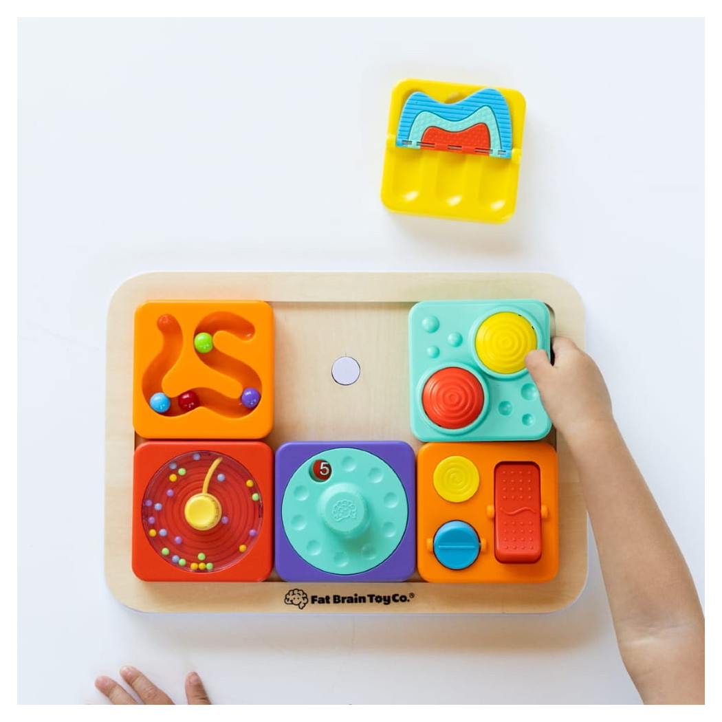 Tablica PlayTab - Modułowa, Sensoryczna Tablica Aktywności - Fat Brain Toys