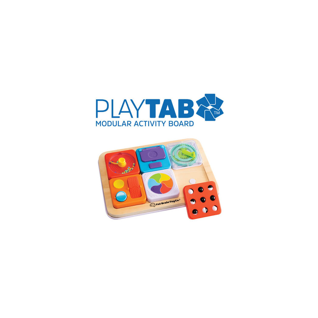 Tablica PlayTab - Modułowa, Sensoryczna Tablica Aktywności - Fat Brain Toys