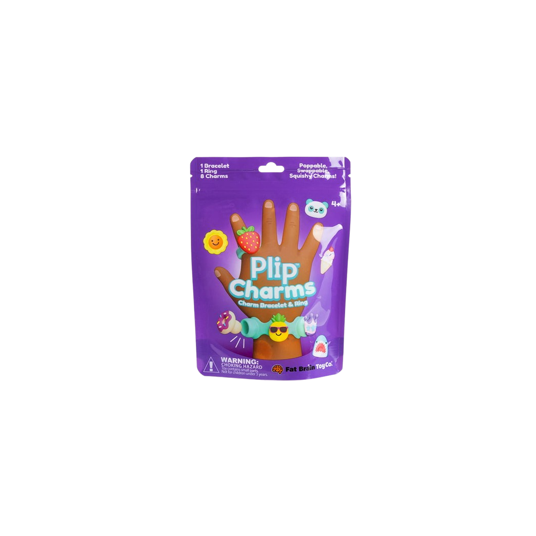 Turkusowa Biżuteria Plip Charms - Bransoletka, Pierścionek i 8 Charmsów - Fat Brain Toys