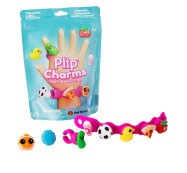 Różowa Biżuteria Plip Charms - Bransoletka,...