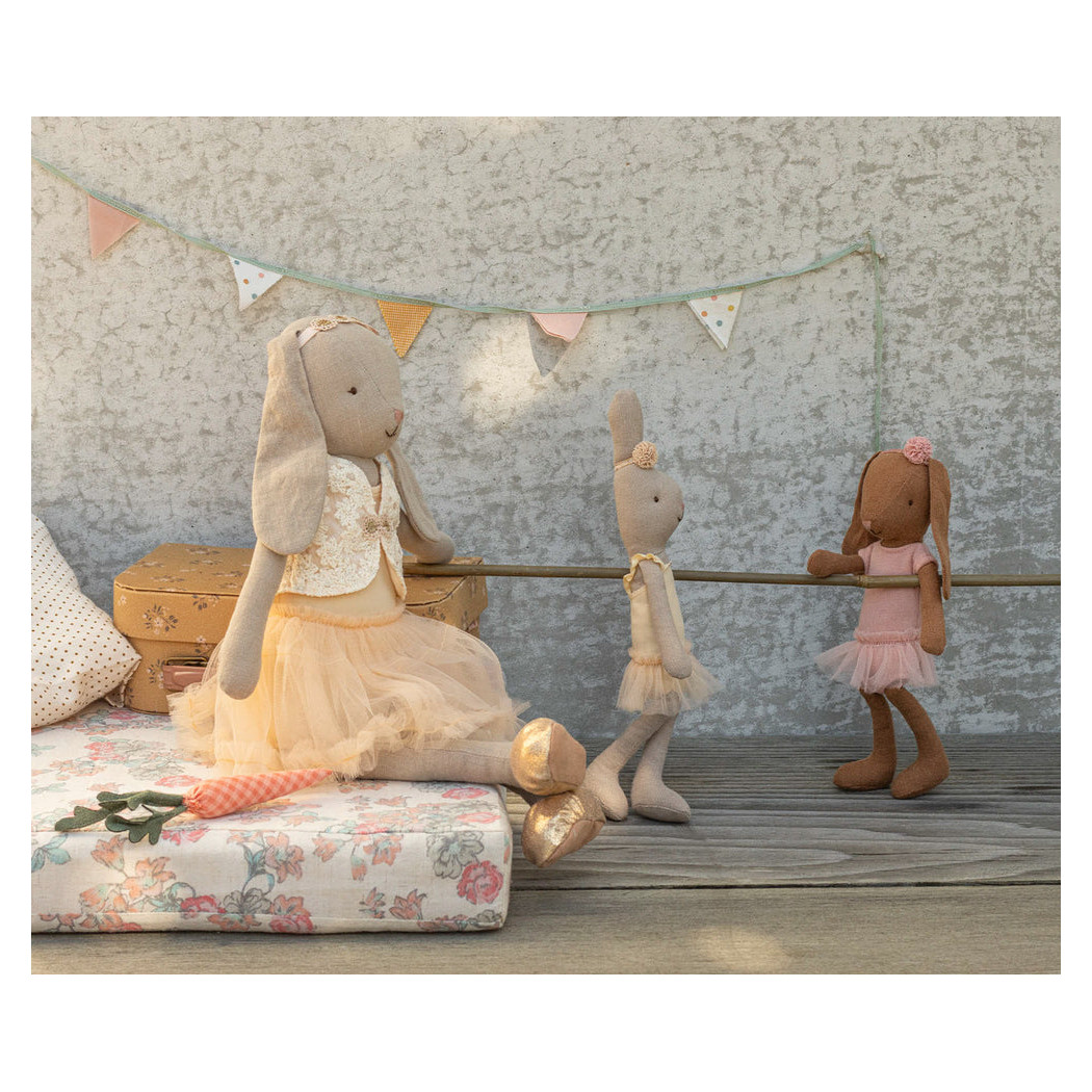 Króliczek w Kremowym Stroju Baletnicy 24 cm - Rabbit size 1 - Maileg