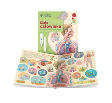 Zestaw Ciało Człowieka - Mówiące Pióro z Książką - Czytaj z Albikiem - Albi