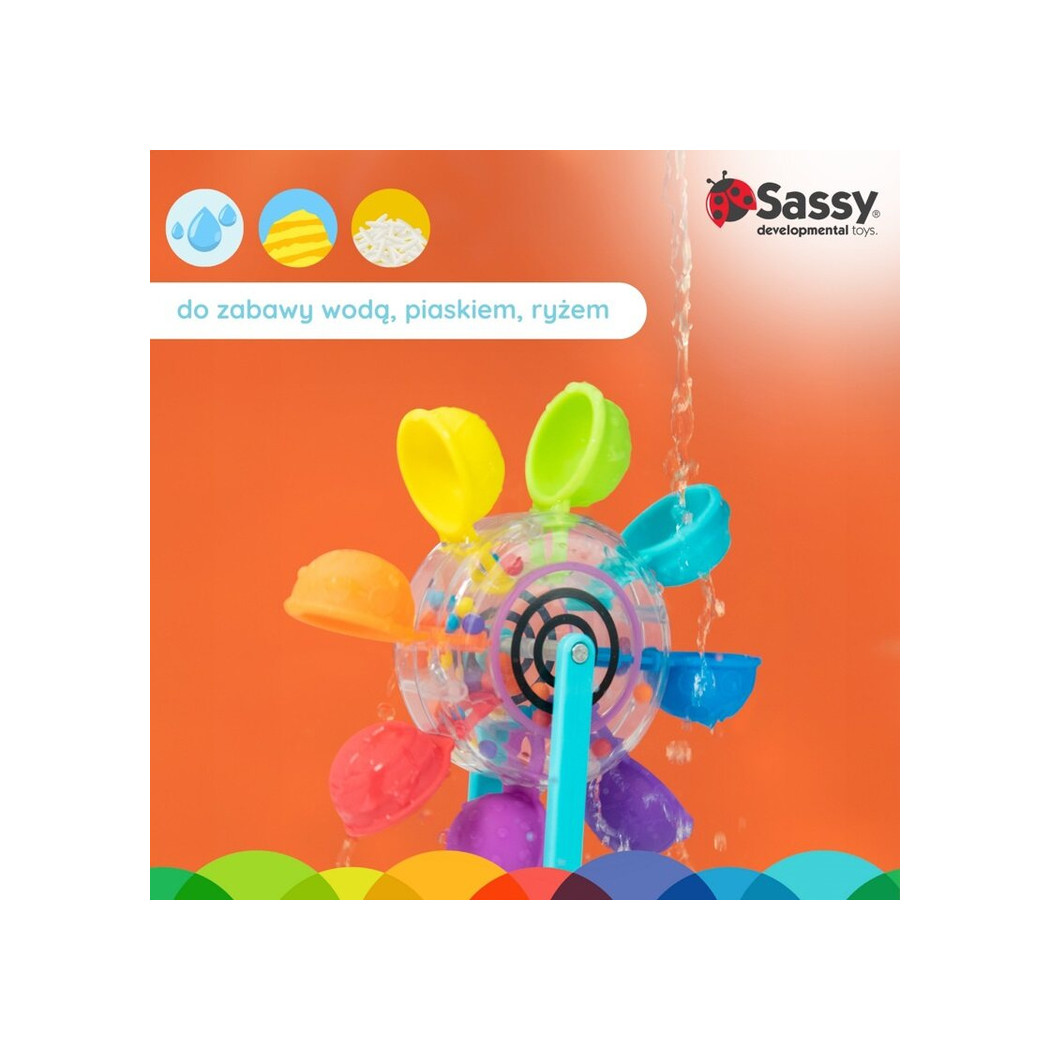 Wirujący Wodospad - Zabawka Kąpielowa - Sassy Baby