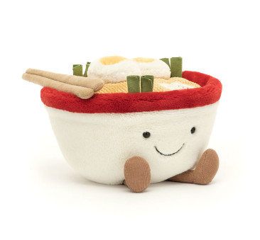 Wesoła Zupa Ramen 17 cm - Maskotka Przytulanka...