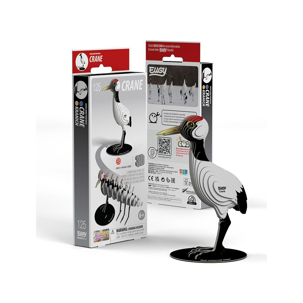 Żuraw - Eko Układanka 3D - Eugy