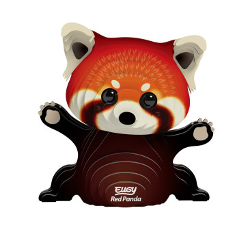 Czerwona Panda - Eko Układanka 3D - Eugy
