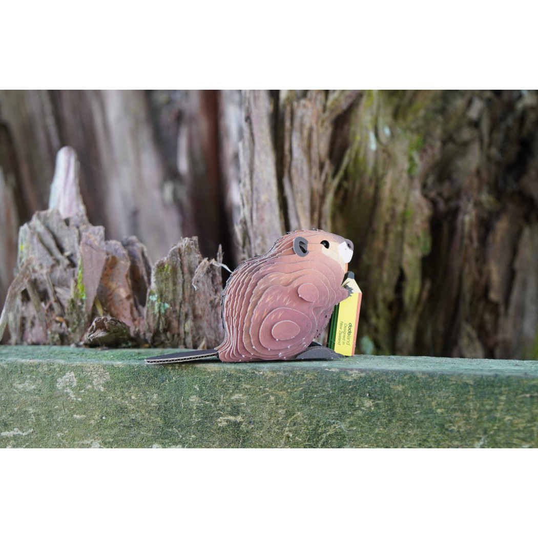 Bóbr - Eko Układanka 3D - Eugy