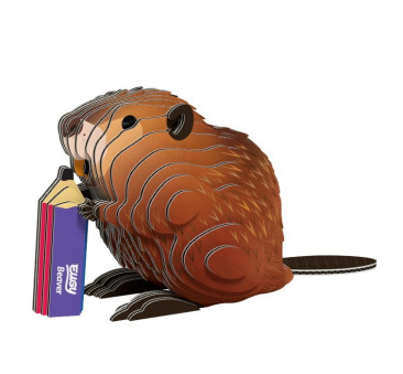 Bóbr - Eko Układanka 3D - Eugy