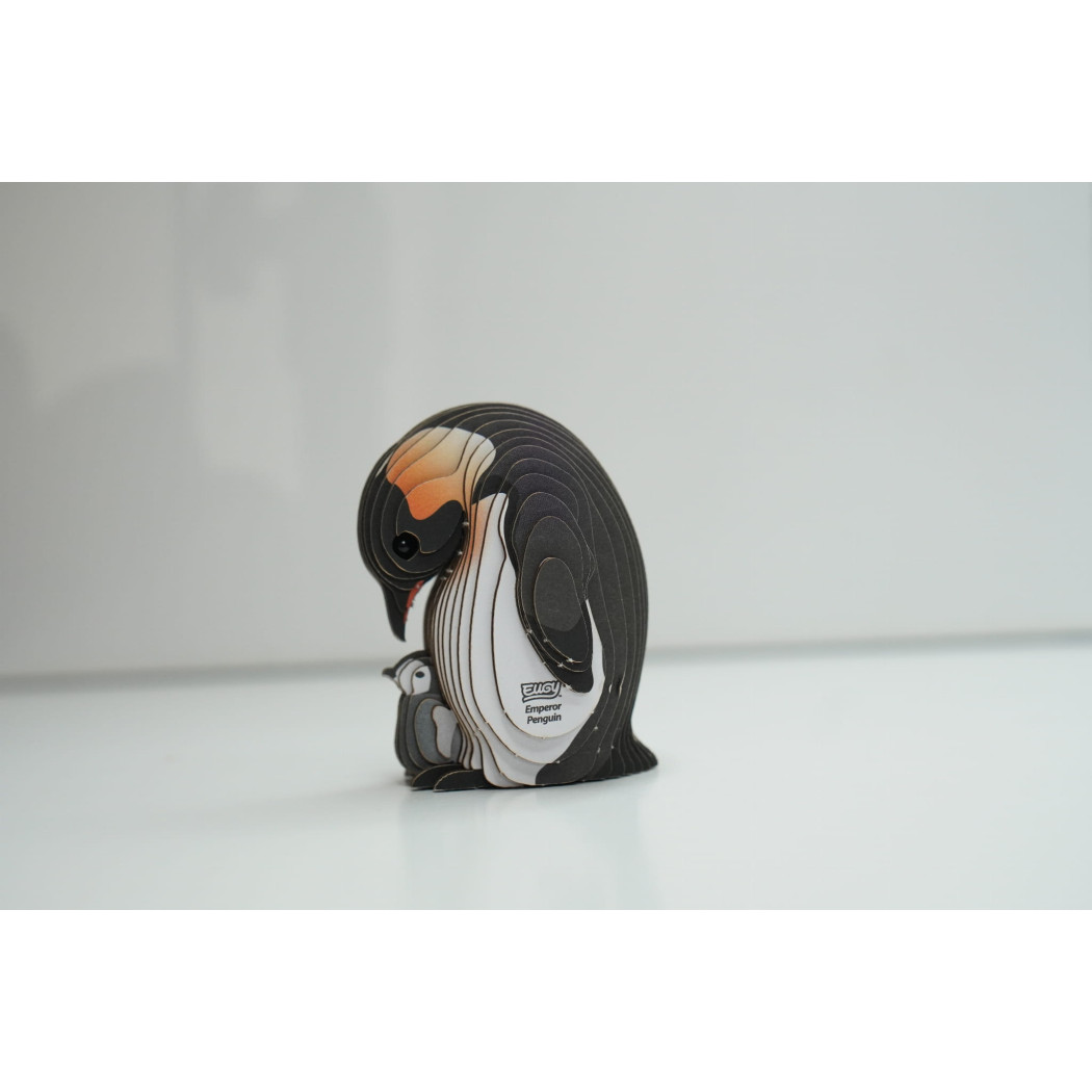 Pingwin Cesarski - Eko Układanka 3D - Eugy