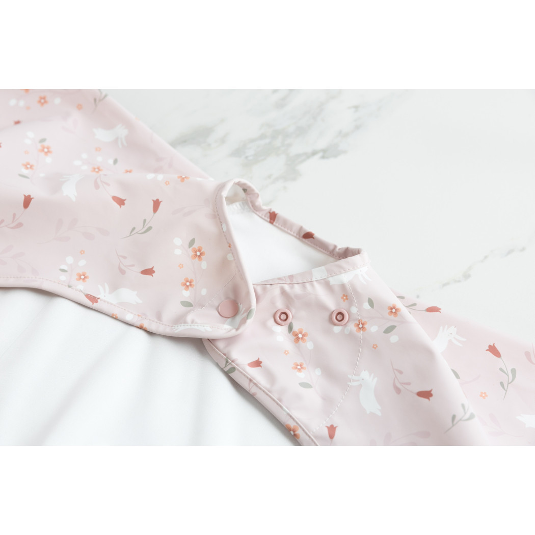 Botanical Bunnies - Wodoodporny Śliniak z długim rękawem BLW - BIBaDO