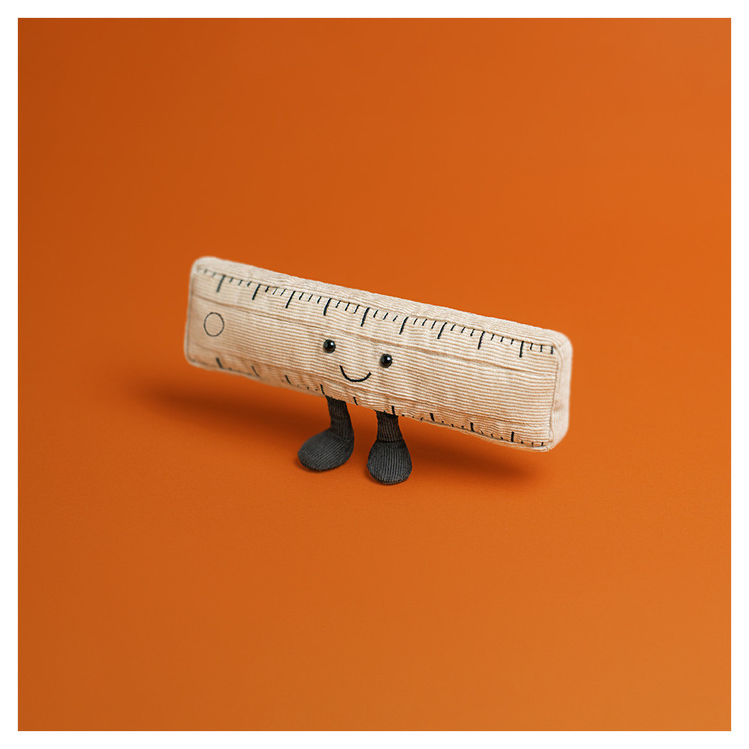 Zabawna Linijka 20 cm - Maskotka Przytulanka - JellyCat