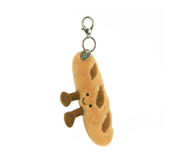 Breloczek Wesoła Bagietka - Pluszowa Zabawka 15 cm - Maskotka Przytulanka Brelok - JellyCat