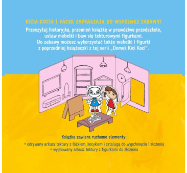 KICIA KOCIA. PRZEDSZKOLE KICI KOCI - Książka z Wyjmowanymi Elementami - Anita Głowińska - MEDIA RODZINA