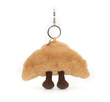 Breloczek Wesoły Croissant - Pluszowa Zabawka 16 cm - Maskotka Przytulanka Brelok - JellyCat