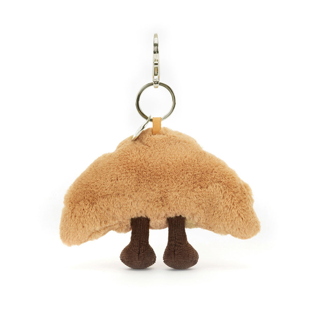 Breloczek Wesoły Croissant - Pluszowa Zabawka 16 cm - Maskotka Przytulanka Brelok - JellyCat