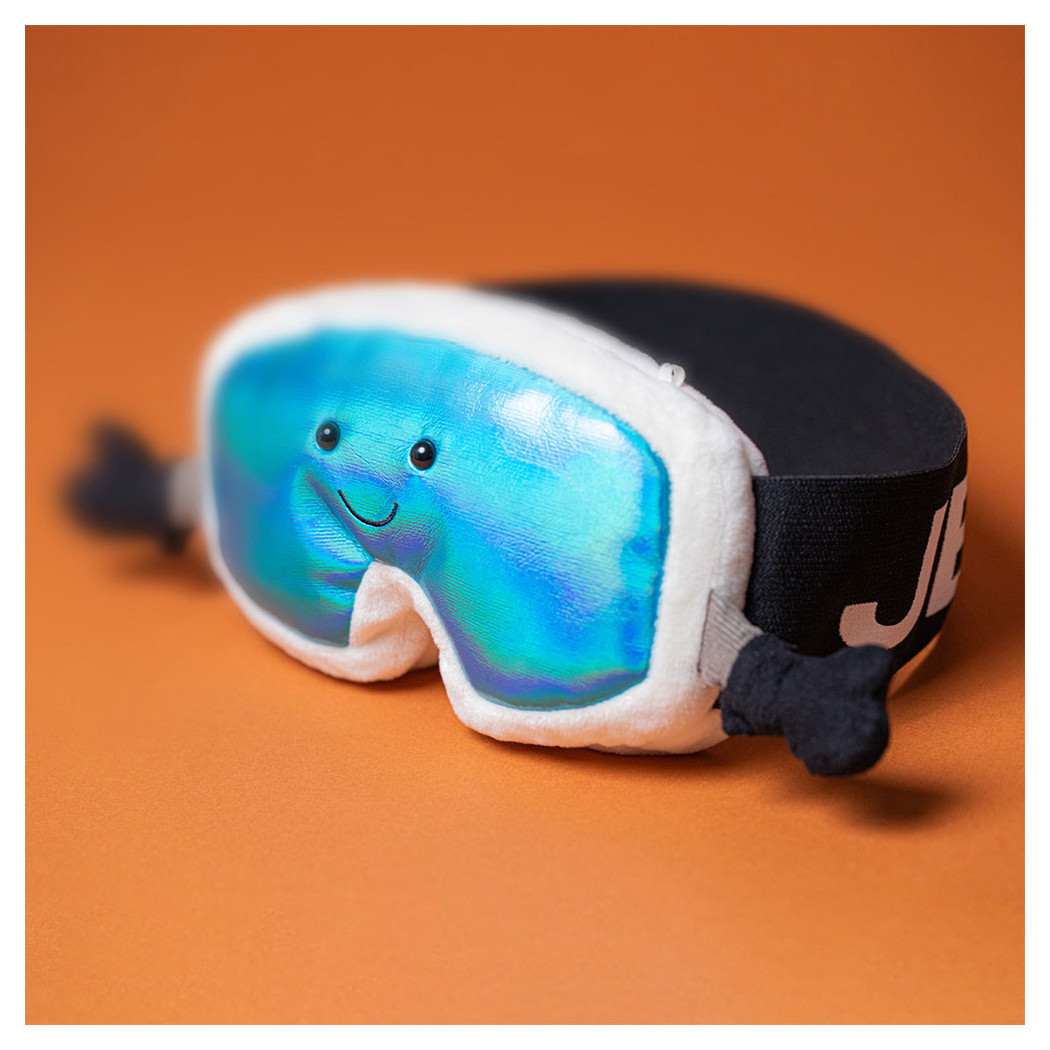 Wesołe Gogle Narciarskie 17 cm - Maskotka Przytulanka - JellyCat