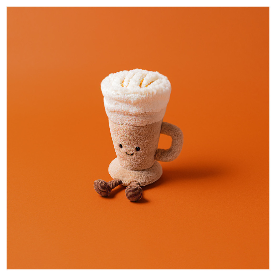 Zabawna Kawa Latte 18 cm - Maskotka Przytulanka - JellyCat