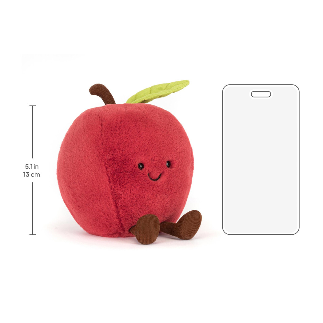 Zabawne Jabłko 16 cm - Maskotka Przytulanka - JellyCat