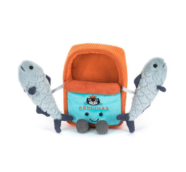 Zabawna Puszka Sardynek 17 cm - Maskotka Przytulanka - JellyCat
