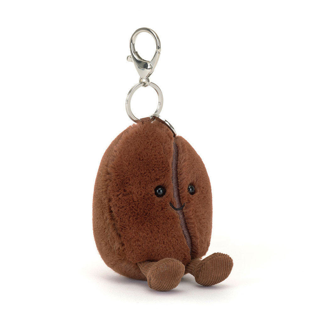 Breloczek Wesołe Ziarno Kawy - Pluszowa Zabawka 17 cm - Maskotka Przytulanka Brelok - JellyCat