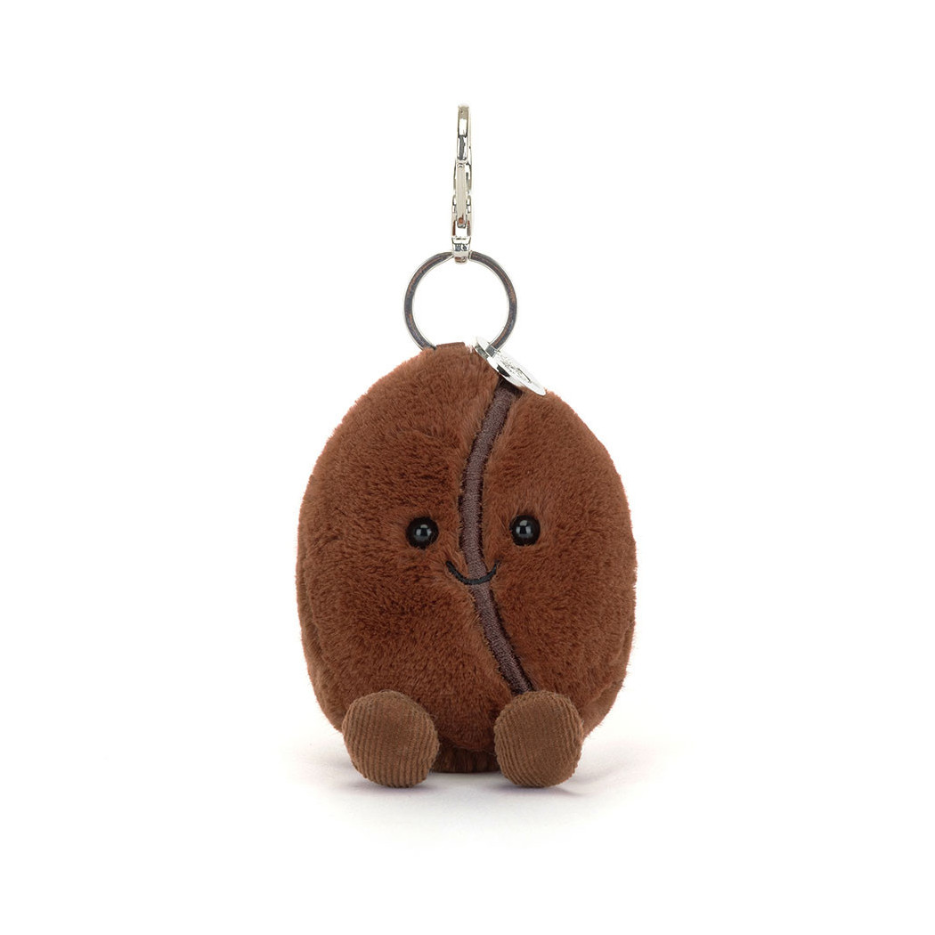 Breloczek Wesołe Ziarno Kawy - Pluszowa Zabawka 17 cm - Maskotka Przytulanka Brelok - JellyCat