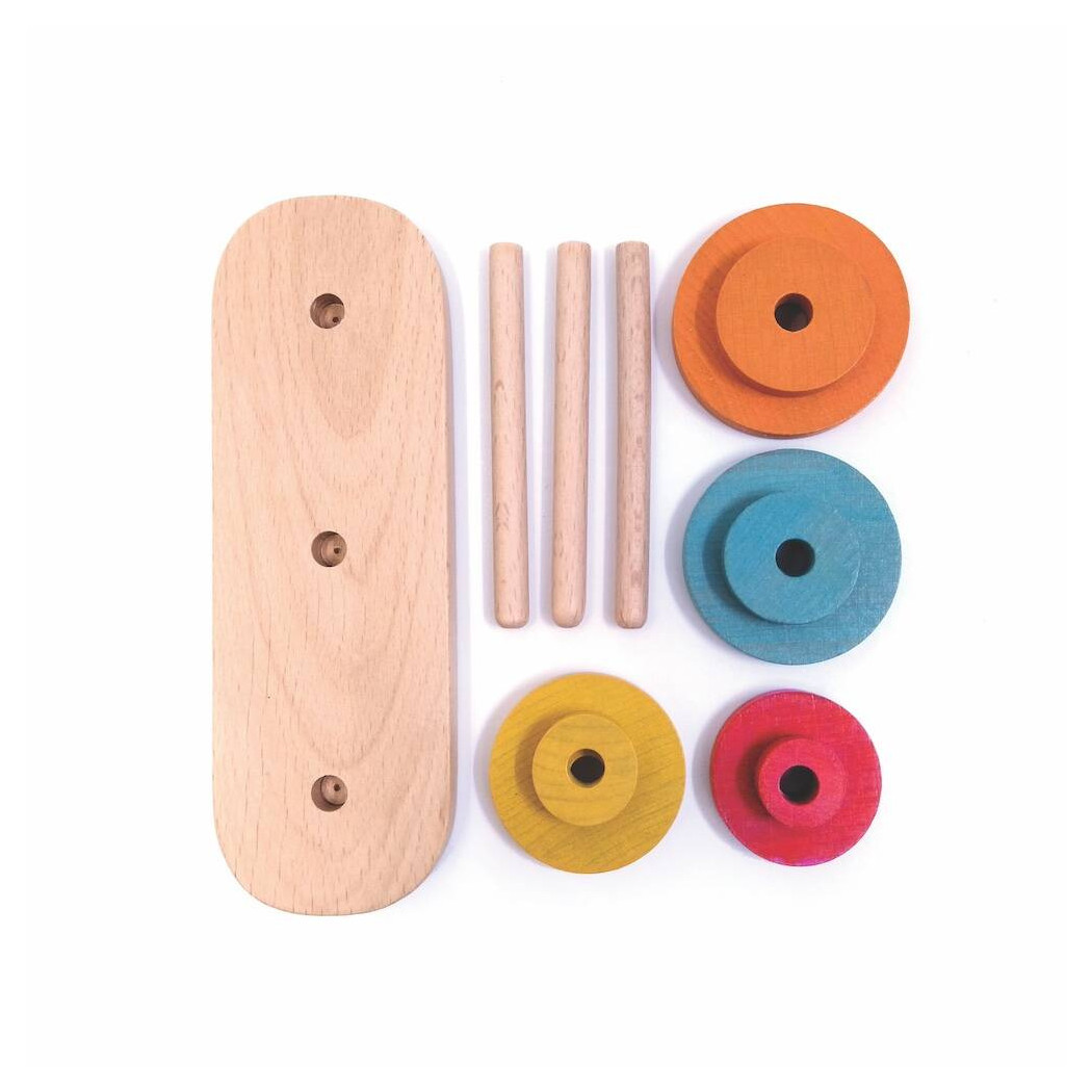 Wieże Hanoi - Zręcznościowa Gra Matematyczna - SVOORA