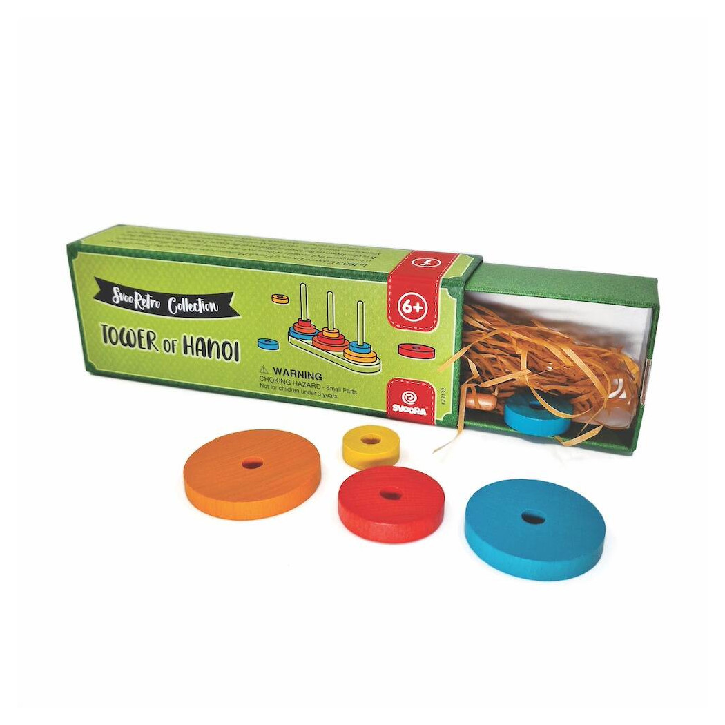 Wieże Hanoi - Zręcznościowa Gra Matematyczna - SVOORA