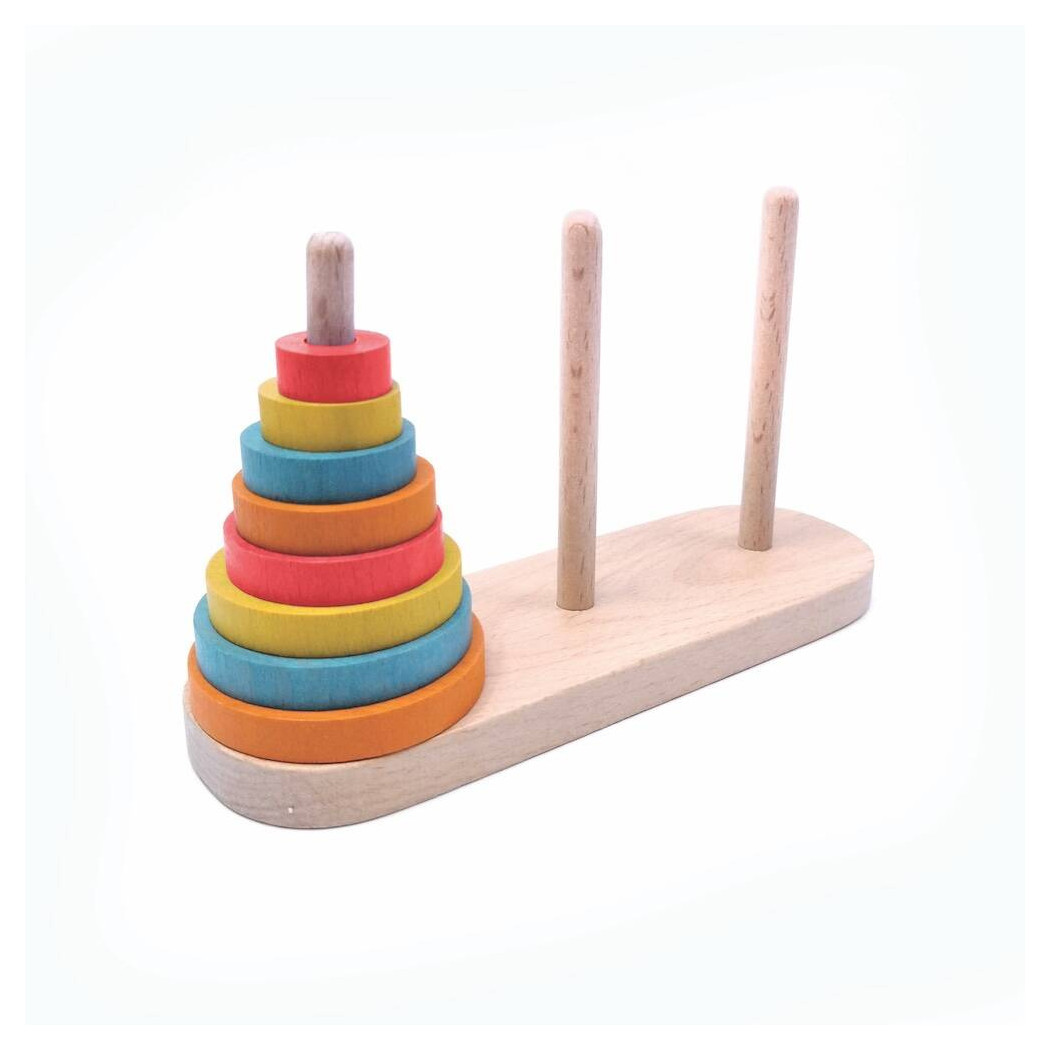 Wieże Hanoi - Zręcznościowa Gra Matematyczna - SVOORA