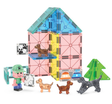 Domek dla Psa - Dog House - Klocki Magnetyczne...
