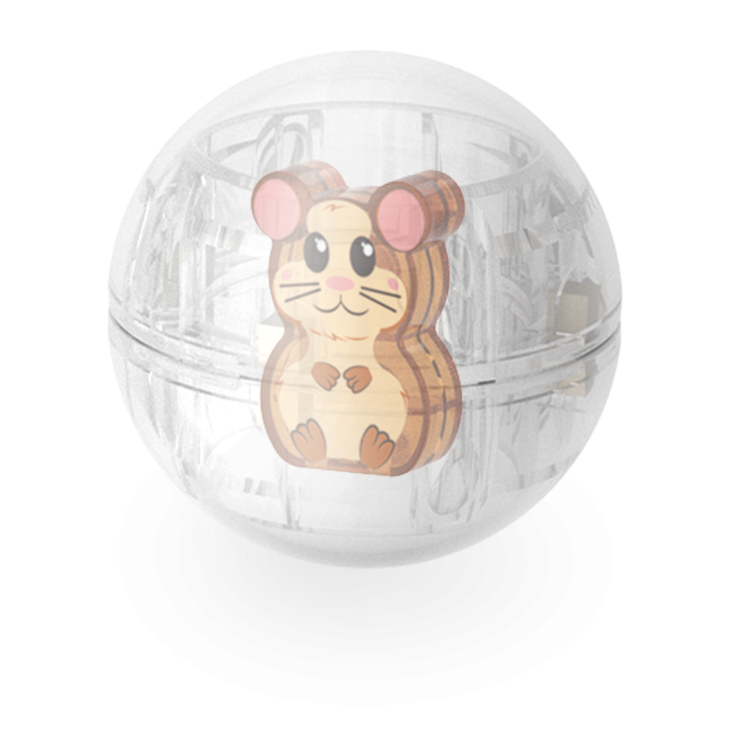 Plac zabaw dla Chomika - Hamster Ball - Klocki Magnetyczne 13 elementów - Magna-Tiles
