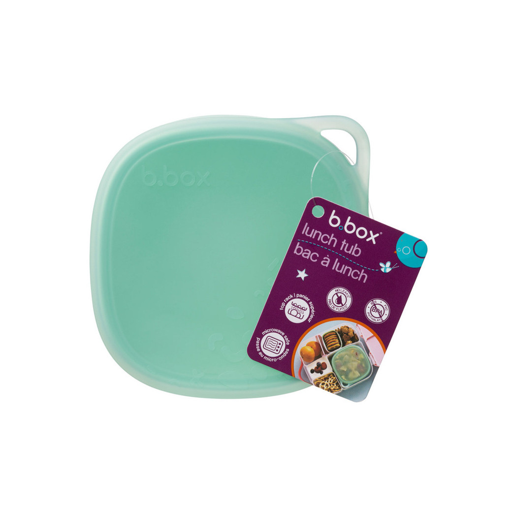 Forest - Zielony Silikonowy Pojemnik z Pokrywką do Lunchboxa - B.BOX