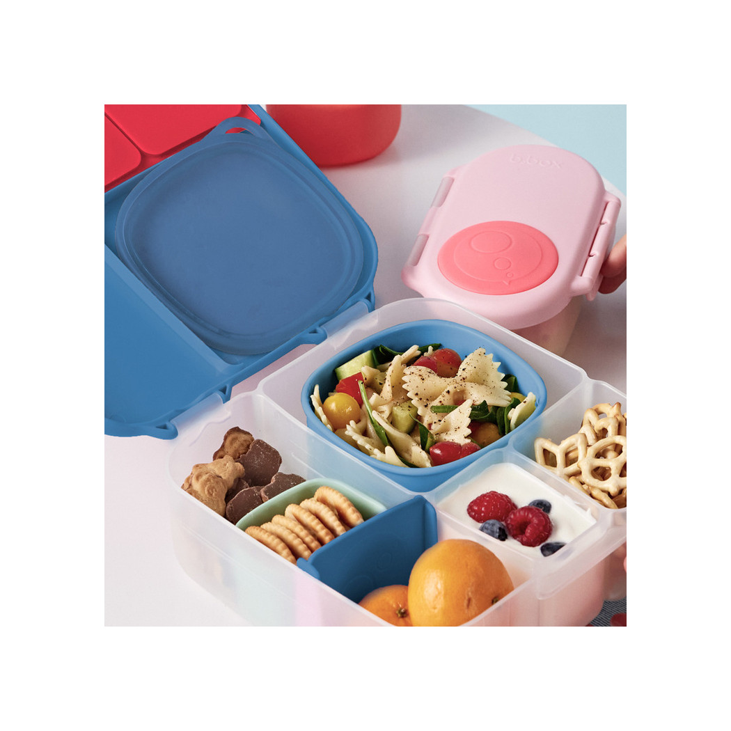 Ocean - Niebieski Silikonowy Pojemnik z Pokrywką do Lunchboxa - B.BOX