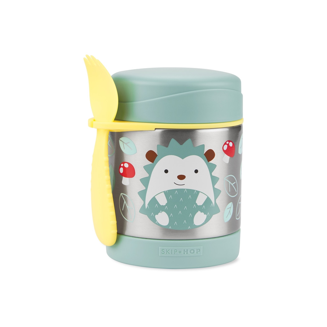 Jeż - Termos dla Dziecka na Lunch z Łyżeczką - 325 ml - ZOO - Skip Hop