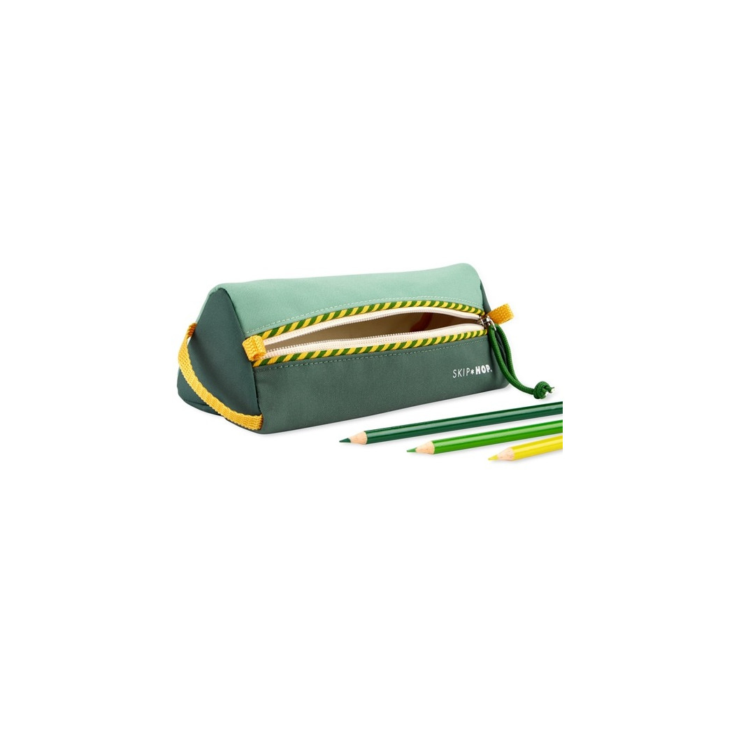 Zielony - Miękki Piórnik Jednokomorowy na Zamek dla Dzieci - Wander - Skip Hop