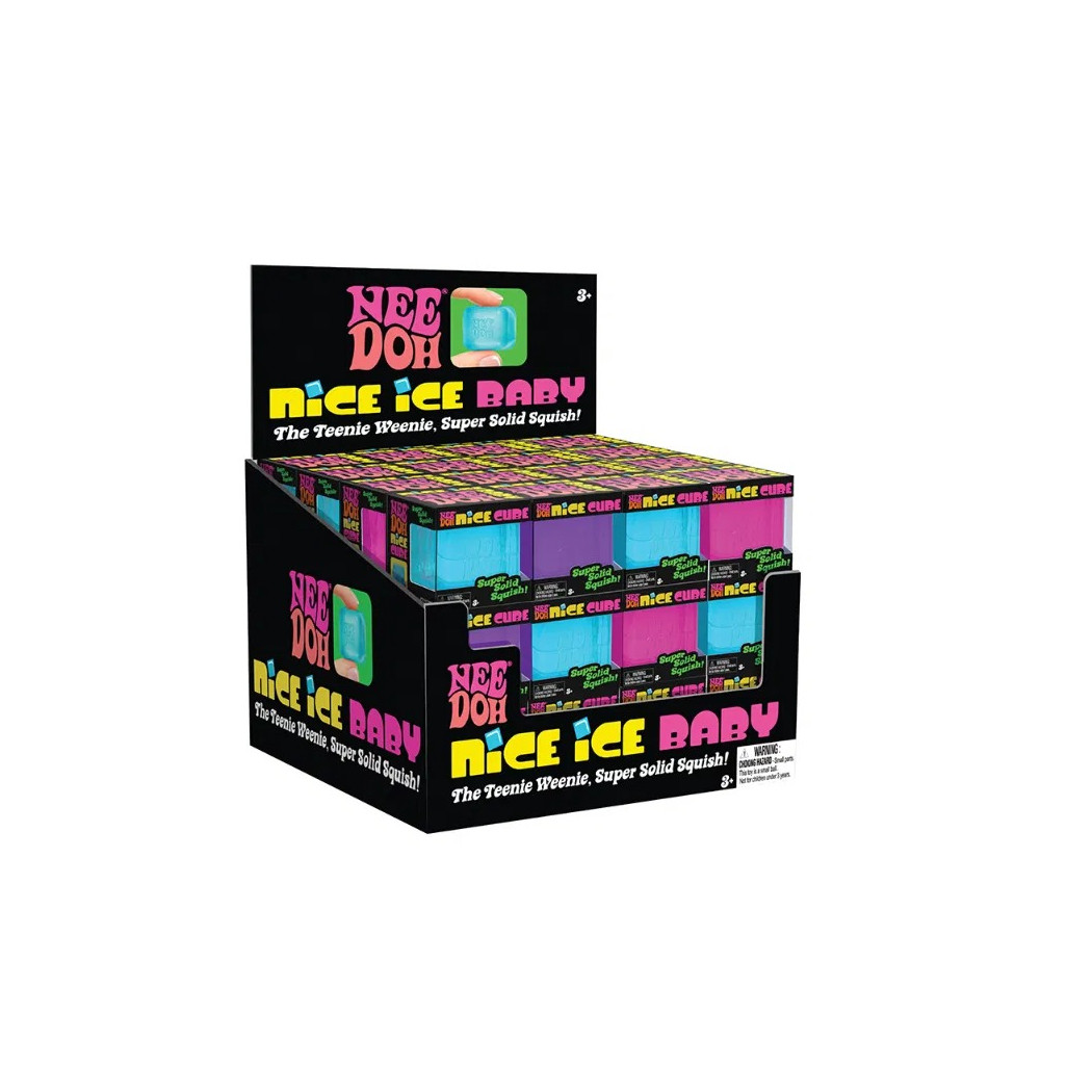 Malutka Spoko Kostka Lodu - Zabawka Sensoryczna - Gniotek Antystresowy - Needoh