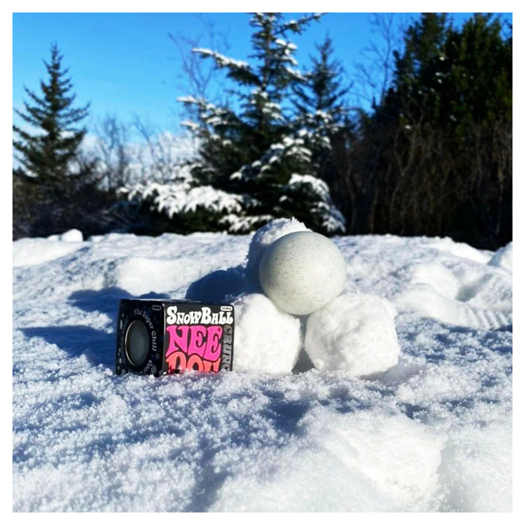 Chrupiąca Śnieżka - Zabawka Sensoryczna - Gniotek Antystresowy - NeeDoh