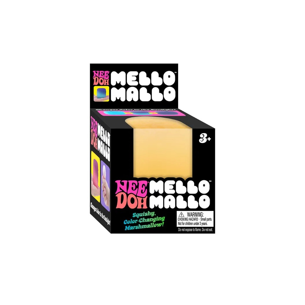 KoloroPianka - Zmienia Kolor pod Wpływem Światła - Losowy Wzór - Zabawka Sensoryczna - Gniotek Antystresowy - Needoh