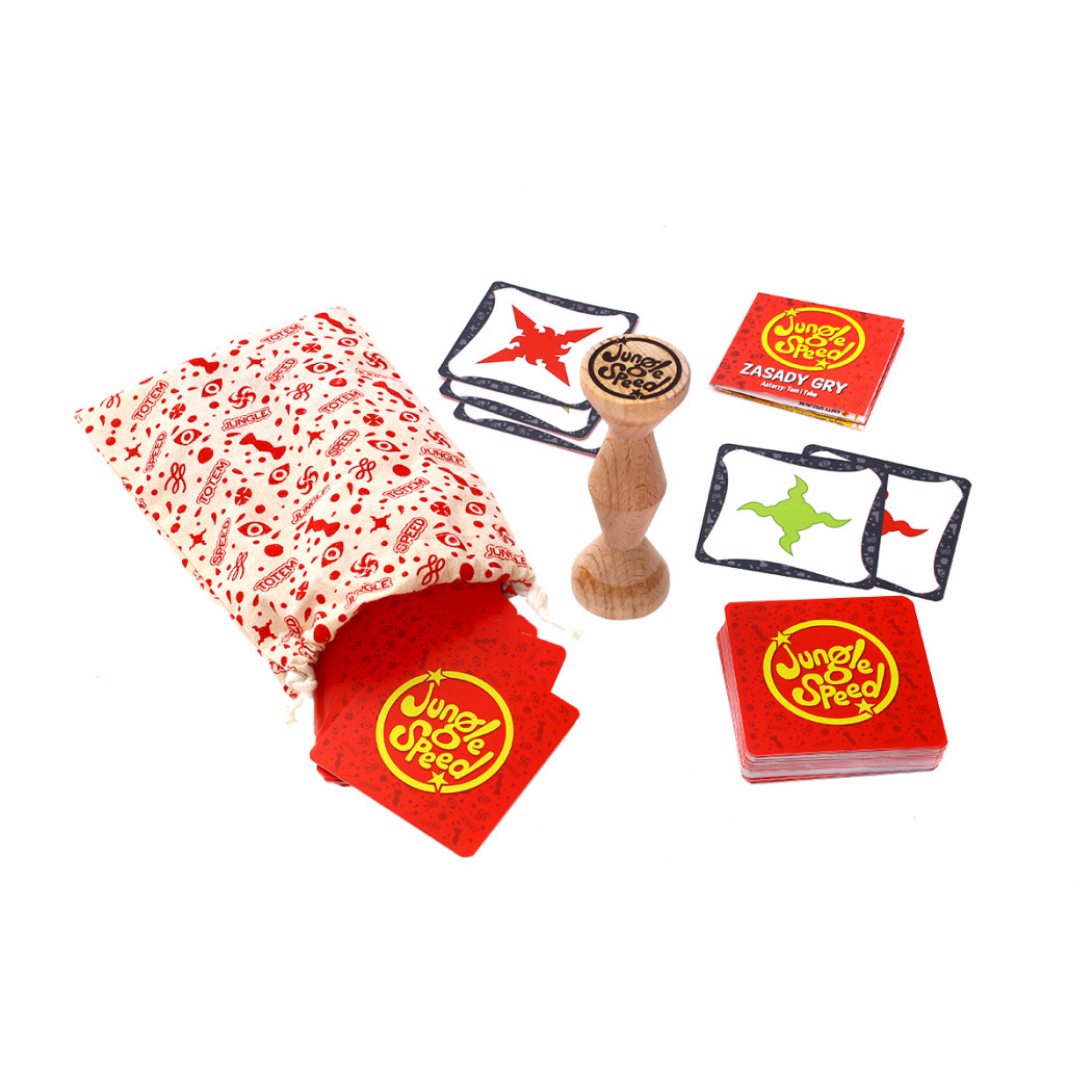 Jungle Speed Eco - Gra Rodzinna i Towarzyska na Refleks - Rebel