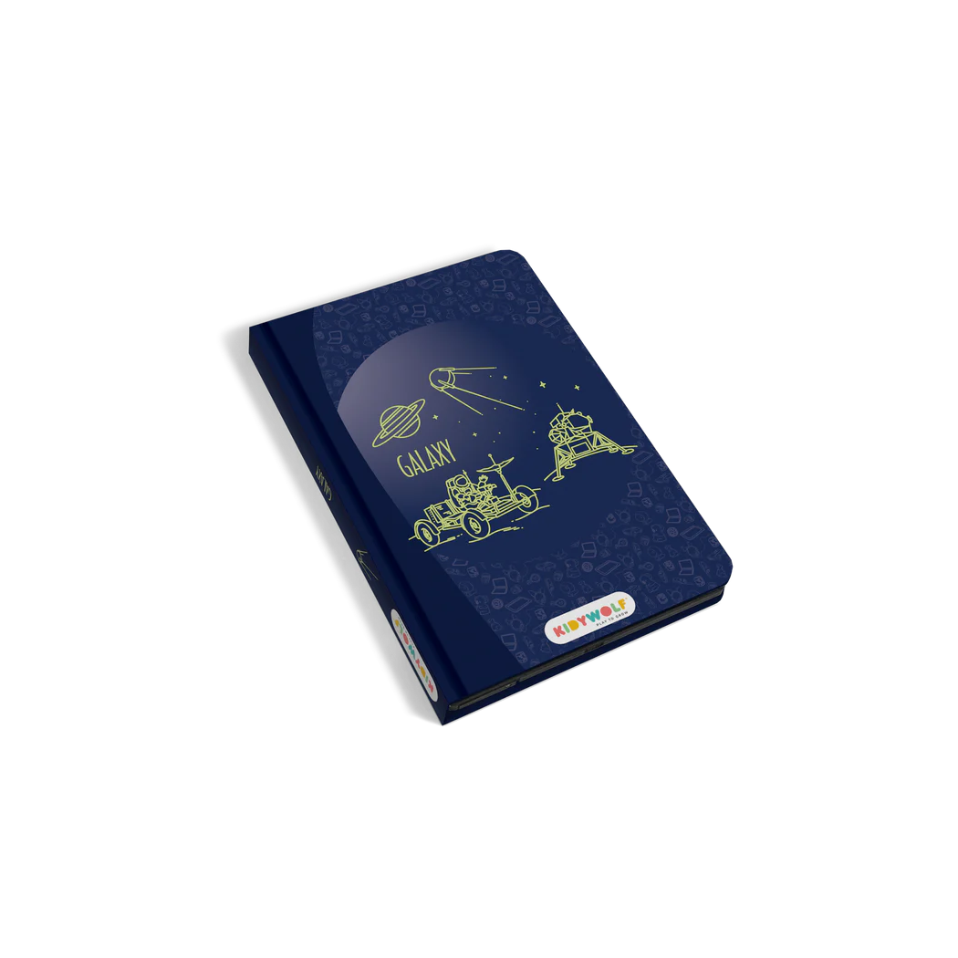 Kosmos - Tablet do Nauki Rysowania dla Dzieci - Mini Tablet Rysunkowy - Galaxy - KIDYWOLF