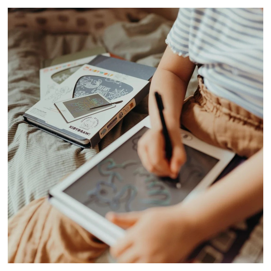 Kraina Baśni - Tablet do Nauki Rysowania dla Dzieci - Mini Tablet Rysunkowy - Once Upon a Time - KIDYWOLF