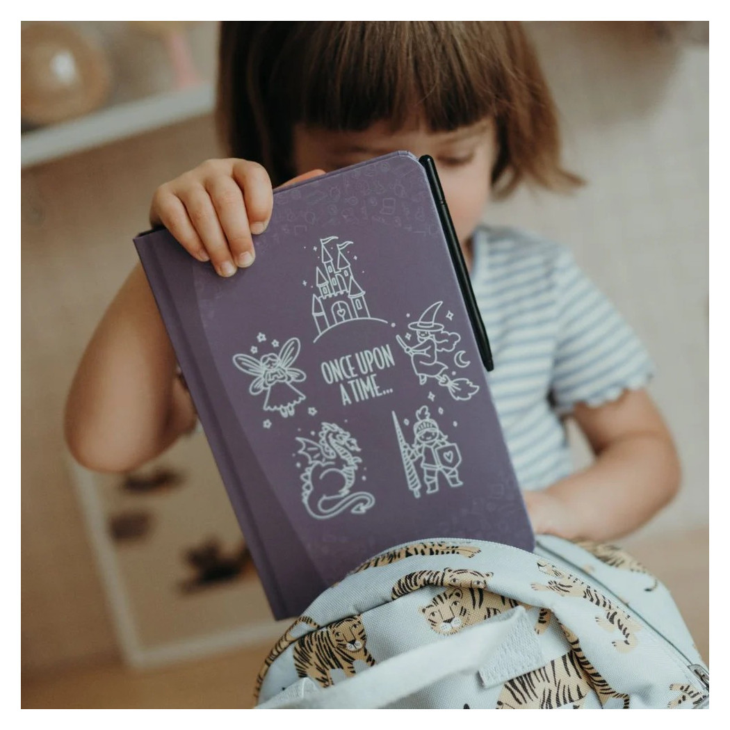 Kraina Baśni - Tablet do Nauki Rysowania dla Dzieci - Mini Tablet Rysunkowy - Once Upon a Time - KIDYWOLF