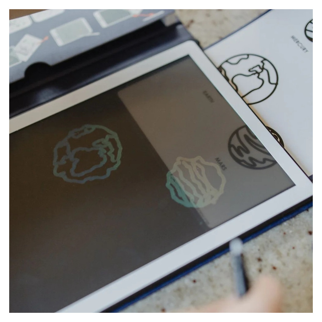 Kosmos - Tablet do Nauki Rysowania dla Dzieci - Mini Tablet Rysunkowy - Galaxy - KIDYWOLF