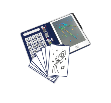 Kosmos - Tablet do Nauki Rysowania dla Dzieci - Mini Tablet Rysunkowy - Galaxy - KIDYWOLF