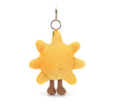 Uśmiechnięte Słoneczko Breloczek - Pluszowa Zabawka 20 cm - Maskotka Przytulanka Brelok - JellyCat