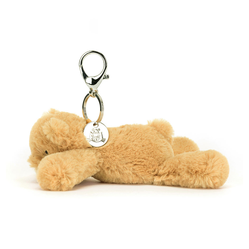 Miś Słodziak Breloczek - Pluszowa Zabawka 16 cm - Maskotka Przytulanka Brelok - JellyCat