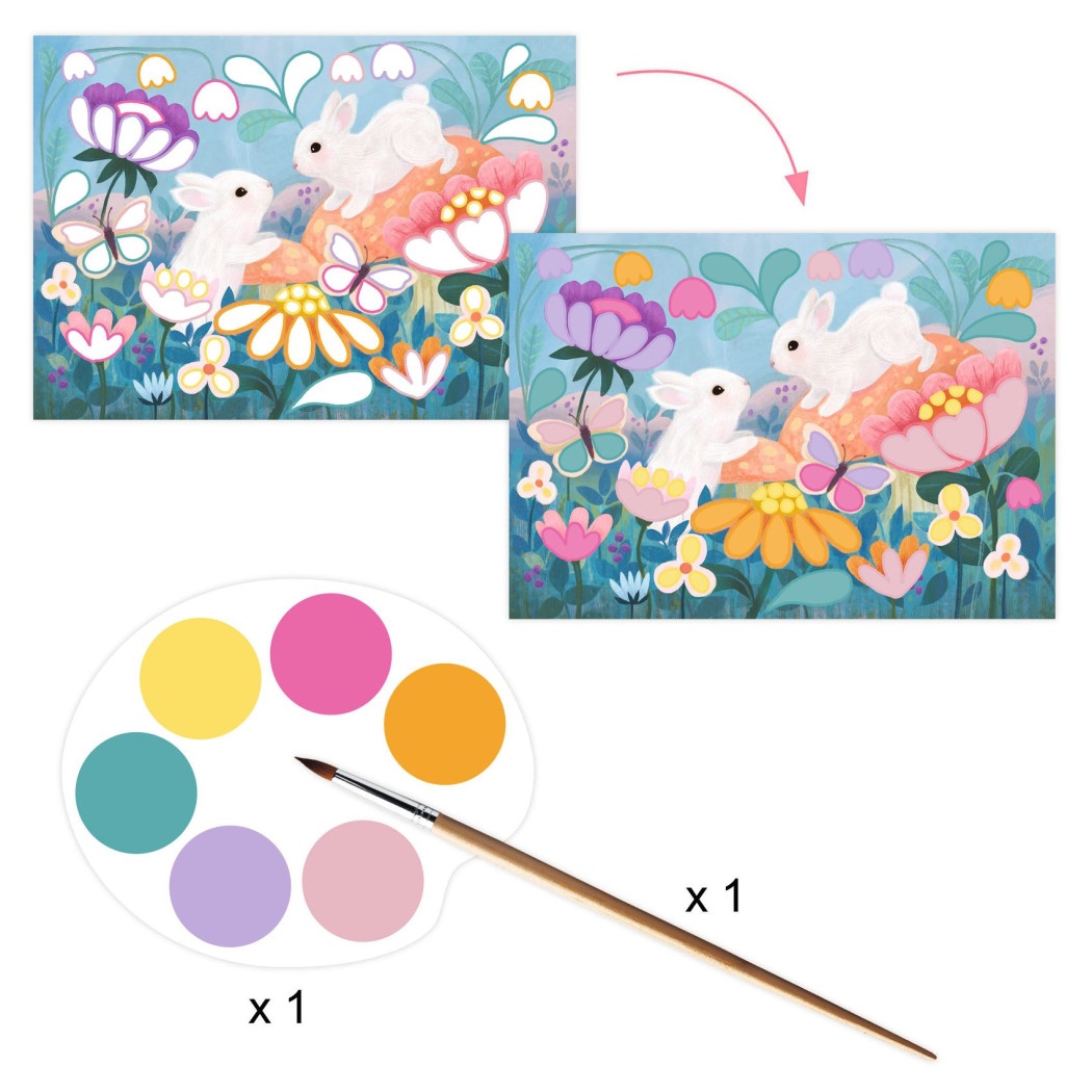 Zaczarowany Las - Zestaw Artystyczny 6w1 - Djeco