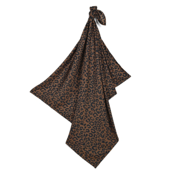 Bambusowo-Muślinowy Otulacz - Leopard Choco by...