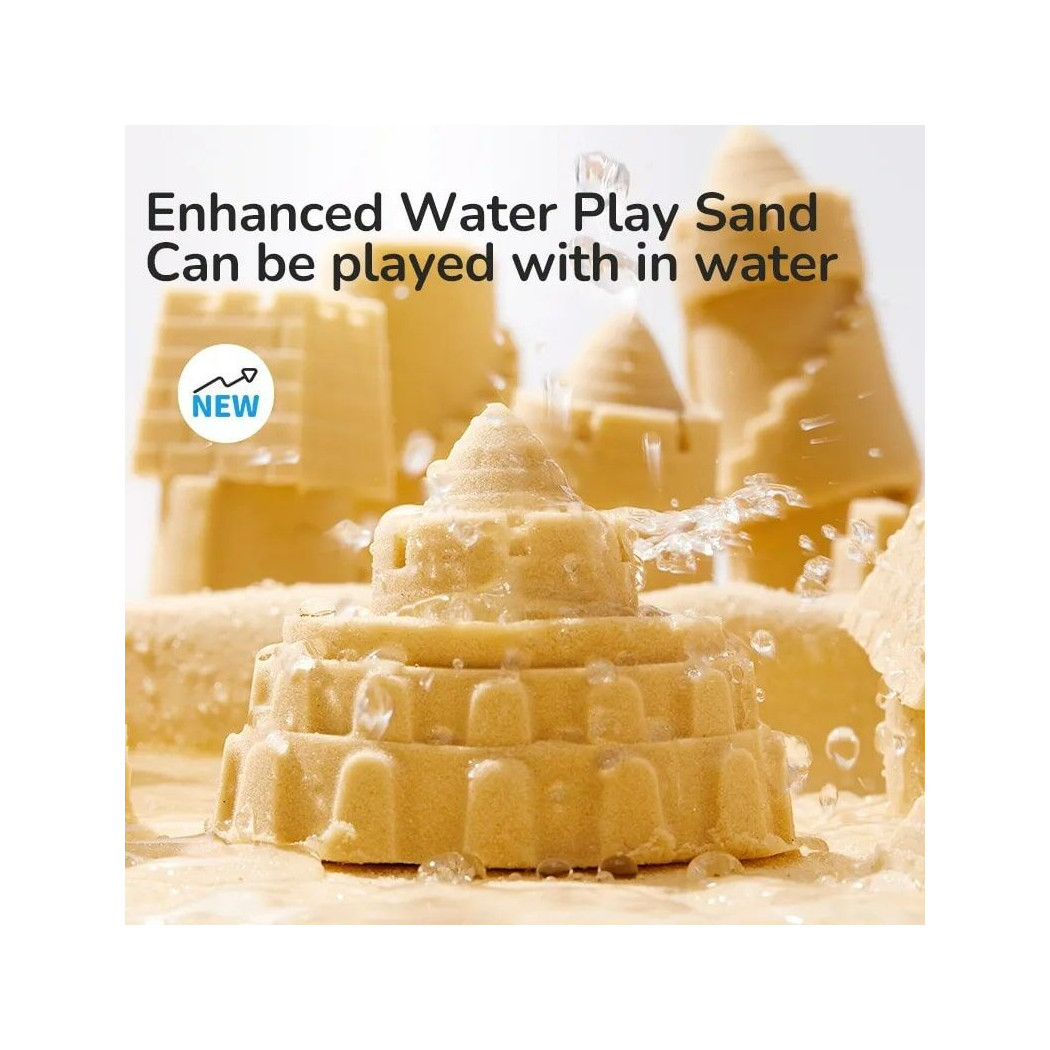 Magiczny Piasek - 25 Akcesoriów do Kreatywnej Zabawy - Mideer