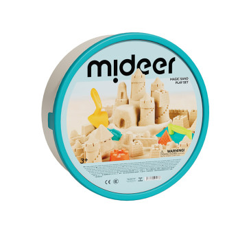 Magiczny Piasek - 25 Akcesoriów do Kreatywnej Zabawy - Mideer
