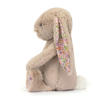 Beżowy Królik Kwiatowe Uszy i Stópki - Petal 31 cm - Maskotka Przytulanka - JellyCat